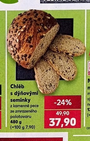Chléb s dýňovými semínky