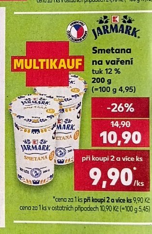 JARMARK Smetana na vaření
