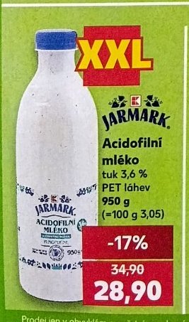 JARMARK Acidofilní mléko