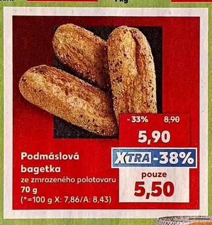 Podmáslová bagetka 70 g
