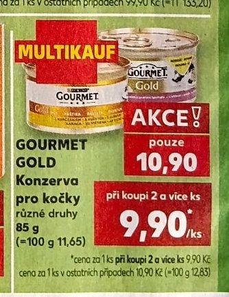 GOURMET GOLD Konzerva pro kočky