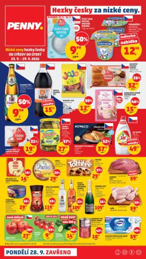 aktuální leták Penny Market 23.9.2026-29.9.2026