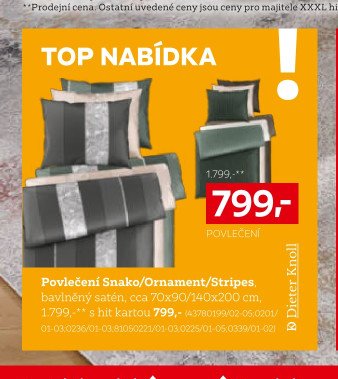 Povlečení Snako/Ornament/Stripes