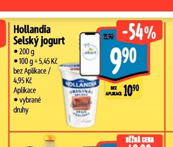 Hollandia Selský jogurt