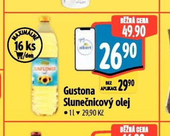 Gustona Slunečnicový olej