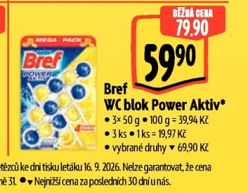 Bref WC blok Power Aktiv