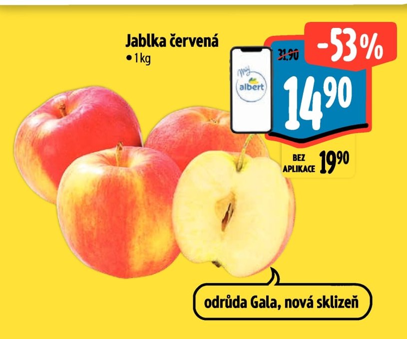 Jablka červená