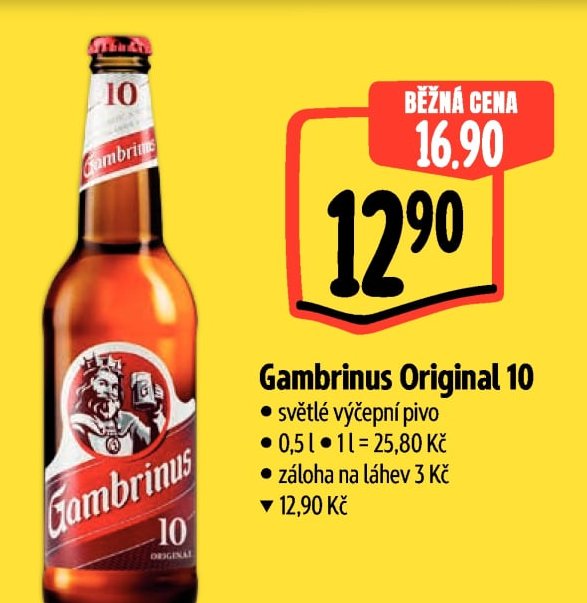Gambrinus Original 10