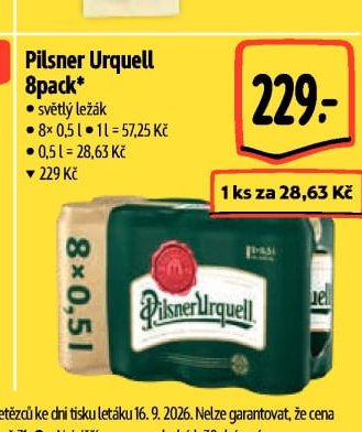 Pilsner Urquell 8pack*