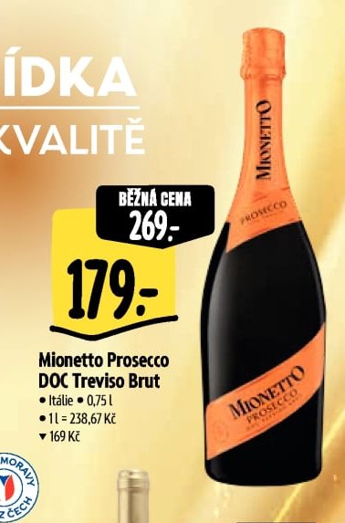 Mionetto Prosecco DOC Treviso Brut