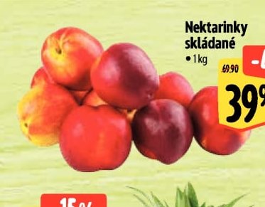 Nektarinky skládané