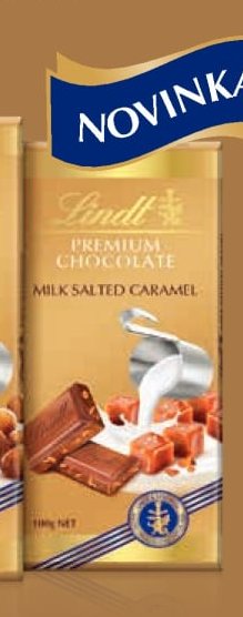 Lindt Premium Chocolate Milk Salted Caramel