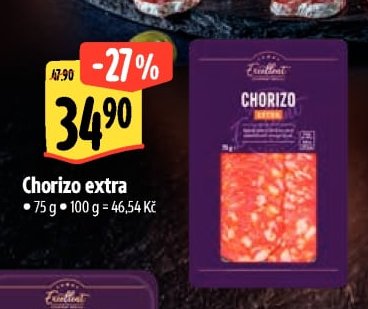 Chorizo extra