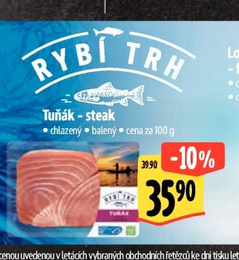 Tuňák steak