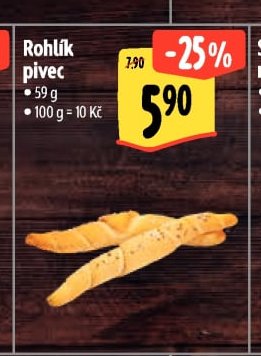 Rohlík pivec