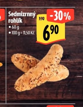 Sedmizrnný rohlík