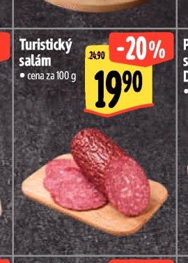Turistický salám