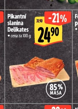 Pikantní slanina Delikates
