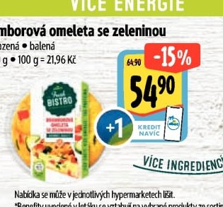 Bramborová omeleta se zeleninou
