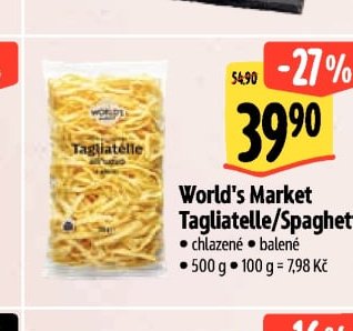 World's Market Tagliatelle/Spaghetti
