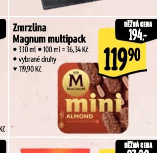 Zmrzlina Magnum multipack