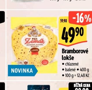 Bramborové lokše