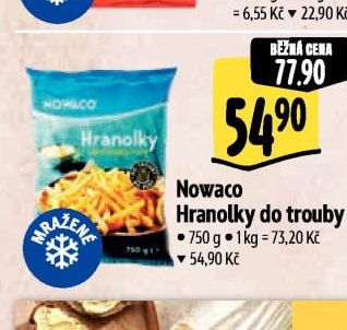Nowaco Hranolky do trouby