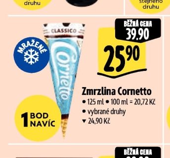 Zmrzlina Cornetto