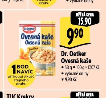 Dr. Oetker Ovesná kaše