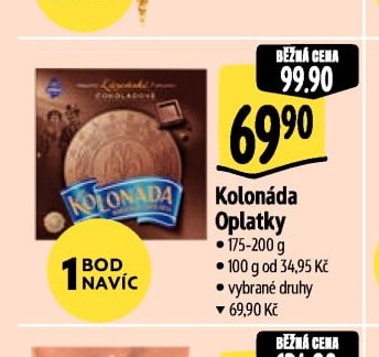 Kolonáda Oplatky