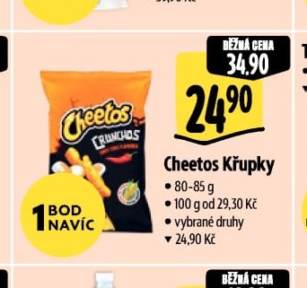 Cheetos křupky