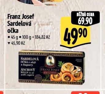 Franz Josef Sardelová očka
