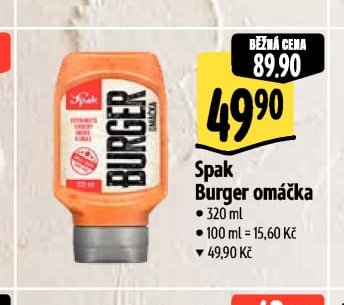 Spak Burger omáčka
