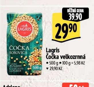 Lagris Čočka velkozrnná