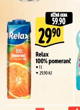 Relax 100% pomeranč