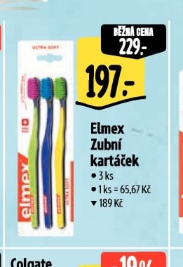Elmex Zubní kartáček