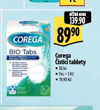 Corega Čistící tablety