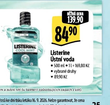 Listerine Ústní voda