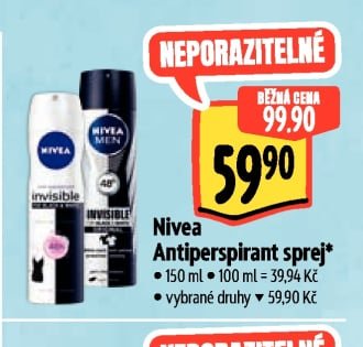 Nivea Antiperspirant sprej