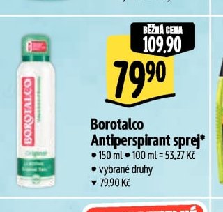 Borotalco Antiperspirant sprej