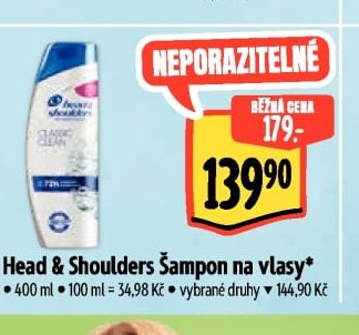Head & Shoulders Šampon na vlasy