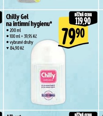 Chilly Gel na intimní hygienu