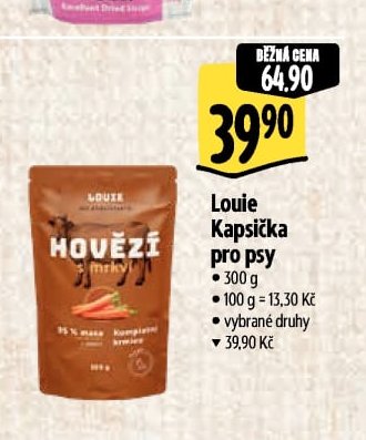 Louie Kapsička pro psy
