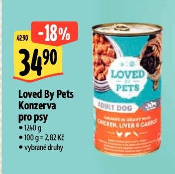 Loved By Pets Konzerva pro psy