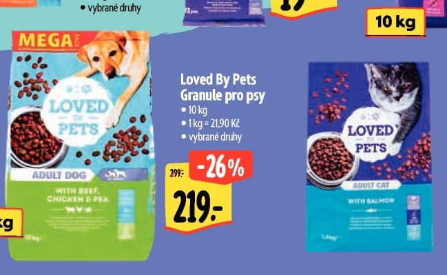 Loved By Pets Granule pro psy