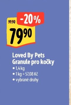 Loved By Pets Granule pro kočky