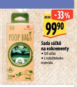 Sada sáčků na exkrementy