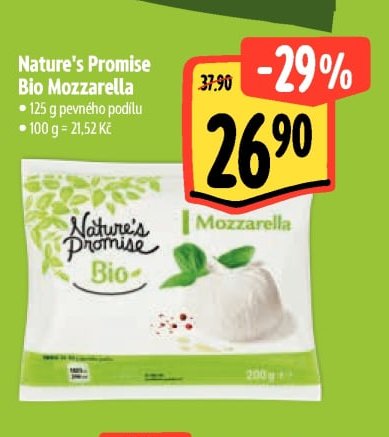 Nature's Promise Bio Mozzarella