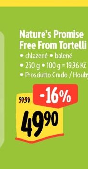 Nature's Promise Free From Tortelli