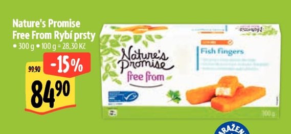 Nature's Promise Free From Rybí prsty